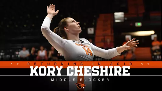 Kory Cheshire returning graphic