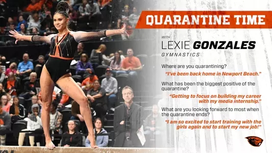 Lexie Gonzales - quarantine graphic