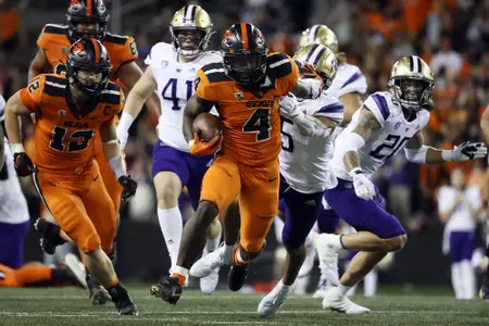 NCAA Football: Washington at Oregon State