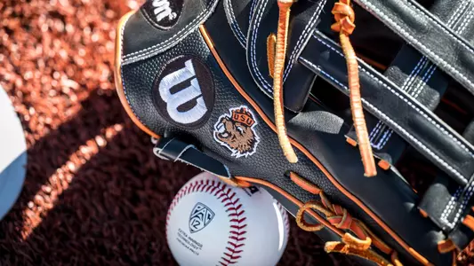 Baseball Glove and Ball