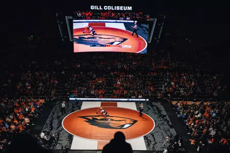 Gill - Wrestling vs. Penn State Jan 24