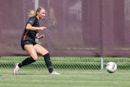 Oregon State University Beavers against the Iowa Hawkeyes at South Campus Stadium in Missoula, Montana on August 15th, 2024.