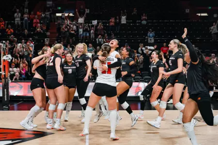 VB celebration vs. UNLV - 091325