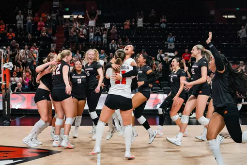 VB celebration vs. UNLV - 091325