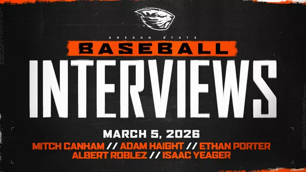 The Beavers held a media availability on Thursday, March 5, 2026
