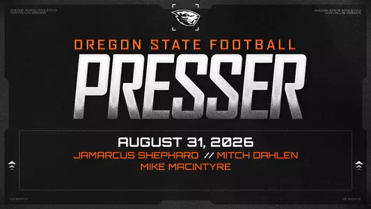 August 31, 2026 presser