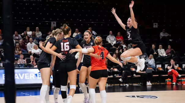 Team celebration