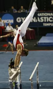 TEMPLE TOPS MIT AND SPRINGFIELD IN MEN'S GYMNASTICS TRI-MEET Image
