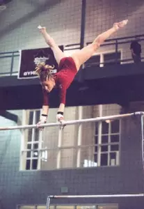 OZAROSKI TAKES FIRST ON BEAM AS WOMEN'S GYMNASTICS FINISHES THIRD IN QUAD MEET Image