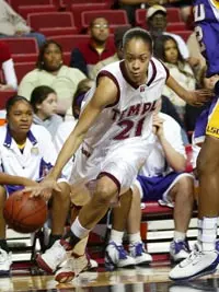 TEMPLE EDUCATES BONNIES ON DAWN STALEY SCHOOL DAY Image