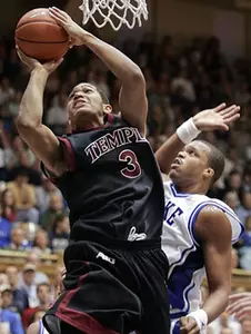 DUKE REMAINS UNDEFEATED WITH 82-74 WIN OVER TEMPLE Image