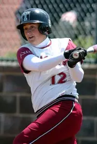 SENIORS PROVIDE HEROICS IN FINAL HOME GAME TO GAIN SPLIT WITH GW IN SOFTBALL Image