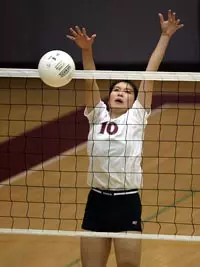 TEMPLE VOLLEYBALL ENDS LOSING SKID WITH 3-0 SHUTOUT OF DELAWARE Image