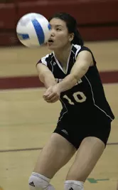 VOLLEYBALL DROPS 3-2 DECISION TO CHARLOTTE Image