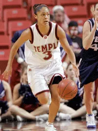 #24/23 WOMEN'S BASKETBALL SETS A-10 STREAK RECORD WITH 77-69 WIN OVER CHARLOTTE Image