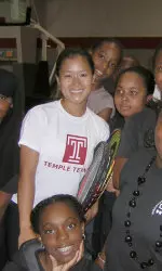 Women's Tennis Reaches Out To The Community Image