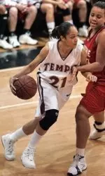 Hairston's Double-Double Helps Temple Open Up the 2006-07 Season With a Win Image