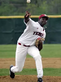 ASJES' TWO-HITTER PROPELS TEMPLE TO 4-2 WIN OVER ST. BONAVENTURE Image