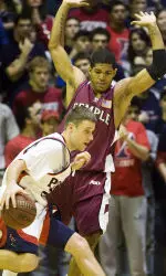 Temple Falls To Penn In Dunphy's Palestra Return, 76-74 Image