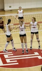 Temple Volleyball Wins Fifth Straight, Topping GW, 3-0 Image