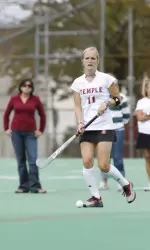 Brehm's Hat Trick Gives Field Hockey 4-2 Win Over Saint Joe's And First-Ever A-10 Regular Season Title Image