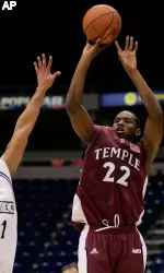 Providence Overcomes 14-Point Deficit To Defeat Temple, 66-64, In Men's Basketball Image