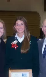 Incoming Volleyball Freshman Ashman Garners High School Athlete Of The Year Award Image