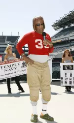 Bill Cosby Helps Owls Unveil New Football Uniforms Image