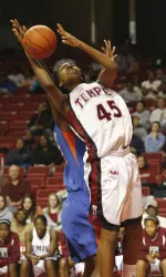 Temple Women's Basketball Upsets #13 George Washington, 68-66 Image