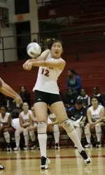 Fordham Defeats Temple Volleyball, 3-0 Image