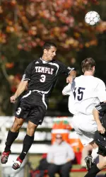 Men's Soccer Defeated in A-10 Semifinal Match Image