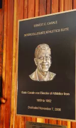 Temple Names Its Athletic Office The Ernest C. Casale Intercollegiate Athletics Suite Image