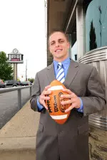 DiMichele Receives Owl Award as Team MVP For the Second Time at Annual Football Banquet Image