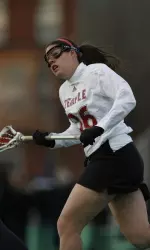 Rosiek Tallies Six Points But Temple Women's Lacrosse Edged, 9-8, By Delaware Image