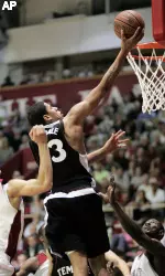 Tyndale Leads Temple To Thrilling 57-56 Come-From-Behind Win Over St. Joe's Image