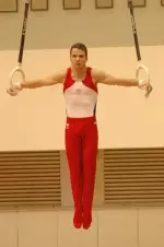 Men's Gymnastics Splits at William and Mary Image