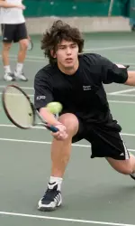 Men's Tennis Snaps Losing Streak Against Fordham Image