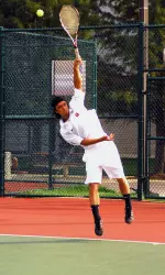 Men's Tennis Falls To City-Rival Penn Image