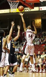 Temple Women's Basketball Ends Winning Streak at Four, Falling To UMass, 71-60 Image