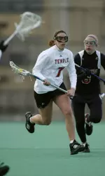 Women's Lacrosse Drops Season Opener to Rutgers, 16-9 Image
