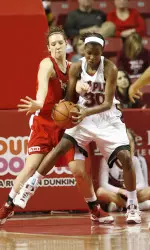Women's Basketball Wraps Up The 2008-09 Regular Season With Crucial Game At George Washington Image