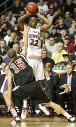 Temple Tackles Top-Seeded #19/19 Xavier Tonite At 6:30 p.m. Image