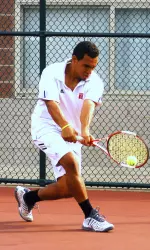 Men's Tennis Edged By Saint Louis In A-10 Quarterfinal, 4-3 Image