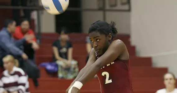 Volleyball Falls in Conference Opener at Rhode Island Image