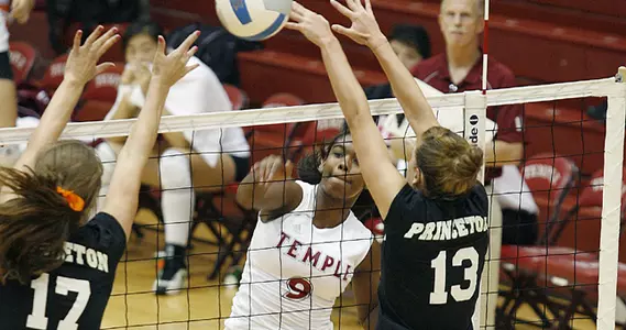 Volleyball Drops Season Opener to Delaware Image