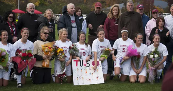Temple Women's Soccer Seniors