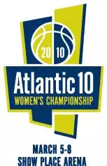 Women's Basketball A-10 Tournament Page
