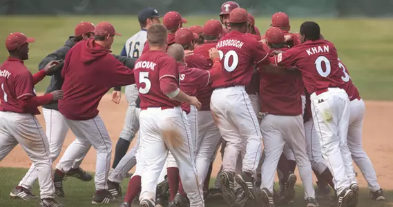 Baseball Team Celebrates