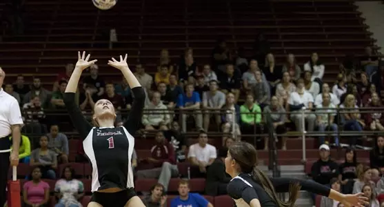 Volleyball Splits Matches to Finish 2-1 at the Big 5 Tournament Image