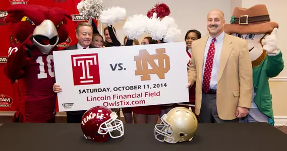 Bradshaw & Addazio at Notre Dame Press Conference